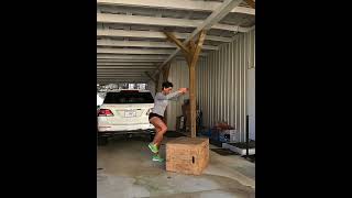 Box Jump Squat Jumps [upl. by Adnal95]