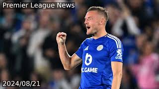 Jamie Vardy claim after classless gesture at Tottenham fans [upl. by Lemert120]