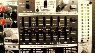 Whacky Sound Education  System  4  Behringer Powered Mixing Board [upl. by Rekyr552]