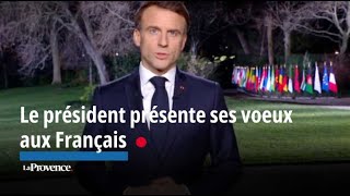 Emmanuel Macron a présenté ses voeux aux Français [upl. by Ivad431]