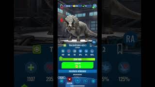 TRICERÁTOPO GER 2  creating jurassicworldalive shorts [upl. by Bayer927]