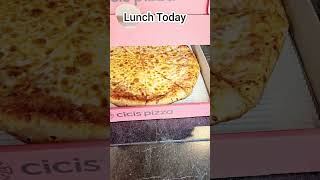 Lunch Today  Cicis Pizza ahmadtastes pizza food [upl. by Carlstrom]