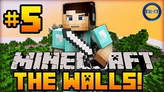 Minecraft THE WALLS  w AliA 5  quotBIG NOOBSquot [upl. by Boak674]