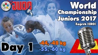 World Judo Championship Juniors 2017 Day 1 [upl. by Bobinette560]