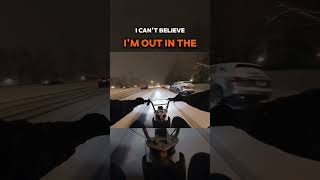 Fastest Razor Snow Bike 72V MX650 snowbike [upl. by Alyakcim]