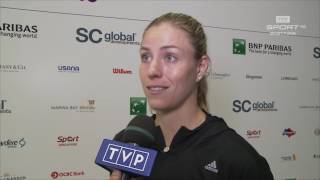 Angelique Kerber z Agnieszką Radwańską nigdy nie wiadomo [upl. by Ynad341]