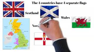 UK England Scotland Wales Northern Ireland And Great Britian Explained [upl. by Angi438]