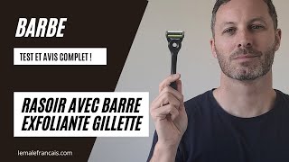 Rasoir avec barre exfoliante de Gillette Labs test et avis [upl. by Nodnorb]