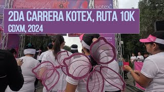 Carrera kotex 2da edicion CDMX 2024 carrera completa [upl. by Aleck]