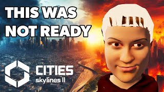 CITIES SKYLINES 2 THE VERDICT [upl. by Ybrik882]