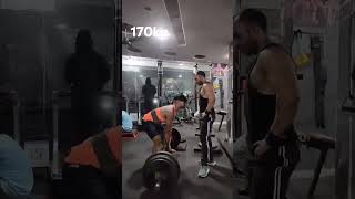 170 kg challenge deadlift motivation sports gameplay power halloween funny [upl. by Jabin520]