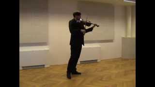 Max Reger Suite for viola solo No 1 1st movement [upl. by Llecrad]