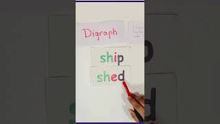 sh  Digraph  Teach your child digraphs shorts [upl. by Amelus]