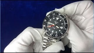 Seiko 5 Sport Black Grape GMT  Unboxing amp Review [upl. by Meghann]