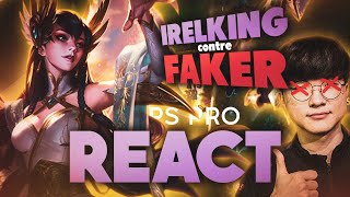 La dépression MAXIMALE  Pandore Reacts T1 Faker se fait DÉTRUIRE par IRELKING Best of LoL Stream [upl. by Akinyt]