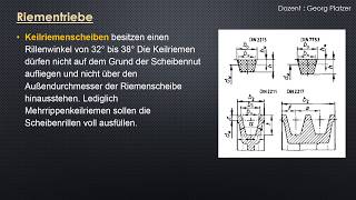 Mechanik1 Riementriebe [upl. by Ida115]