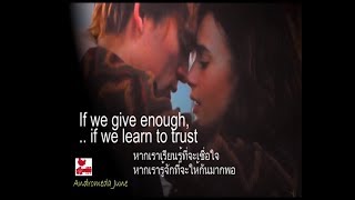 เพลงสากลแปลไทย 198  Only Love Trademark Lyrics ampThai subtitle [upl. by Tomi]