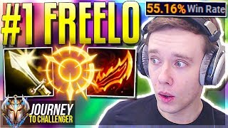 THE 1 MOST FREELO CHAMP IN LEAGUE  Journey To Challenger  LoL [upl. by Faulkner]