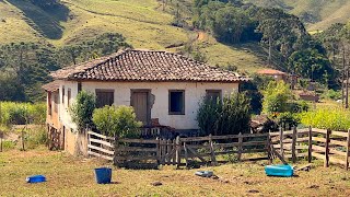 FARINHA DE MILHO DE MONJOLO E A CASA DE 200 ANOS  ALAGOA MG [upl. by Farrington]