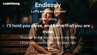 Endlessly The Al made this english song  LouistAisong 🎶💫 lyricvideo endlessly [upl. by Alene201]