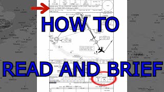 Jeppesen APPROACH CHARTS  How to READ AND BRIEF [upl. by Calmas549]