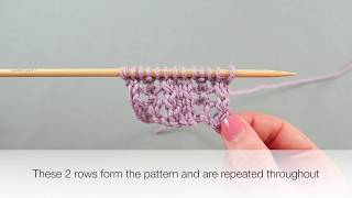 How to knit openwork ladders [upl. by Ecneitap]