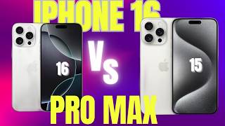 📱 iPhone 16 Pro Max vs iPhone 15 Pro Max [upl. by Bonine151]