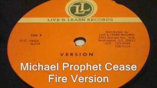 Michael Prophet Cease Fire Version  Live amp Learn 12 Inch  DJ APR [upl. by Htbazile802]