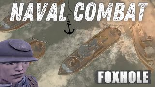 Foxhole War 115 DOMINATING the waves with Gunboats [upl. by Arahk]