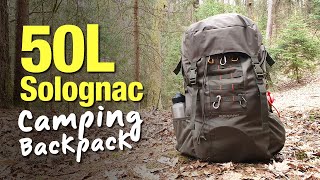 Best budget backpack Solognac 50L Review [upl. by Enotna]