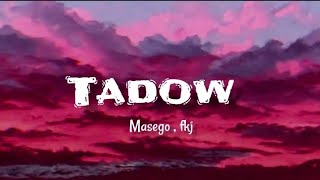 Tadow  masego fkj  lyrics [upl. by Einatsed320]