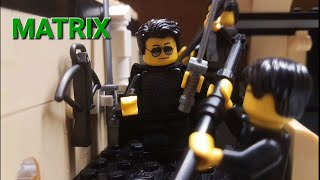 Lego MATRIX Reloaded Fight scene [upl. by Ansell]