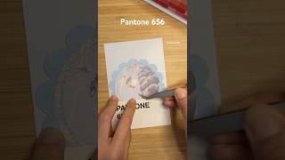 Pantone 656 pantonechallenge journaling collage journal paperasmr art journaltherapy [upl. by Arihk463]