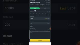 How to Calculate  Liquidation Price  PNL  Target Price  MaxOpen  Open Price Binance Calculator [upl. by Nidnarb]