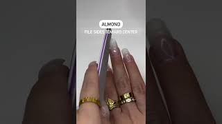 How To Shape Nails 4 Ways 🌟 [upl. by Ydolem792]