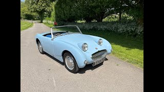 1961 AustinHealey Sprite Mk l  Now Sold by Robin Lawton Vintage amp Classic Cars [upl. by Aronek170]