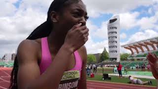 Girls 200m Championship Final  Nike Outdoor Nationals 2024 Full Race [upl. by Casper920]