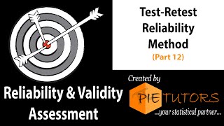 TestRetest Reliability Method Part 12 of the Course  wwwpietutorscom [upl. by Koller]