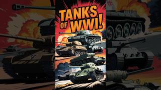 3 Legendary Tanks of WWII You Need to Know history ww2 short [upl. by Peterman668]