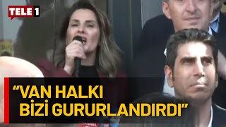 Başak Demirtaş Selahattin Demirtaşın mesajını Vana iletti [upl. by Atteiram]