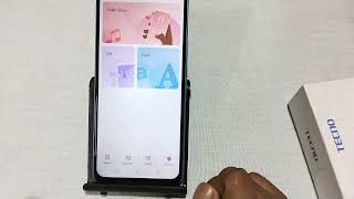 Tecno Camon 20s Pro 5G font style kaise change kare how to download and set unique font style in te [upl. by Narahs]