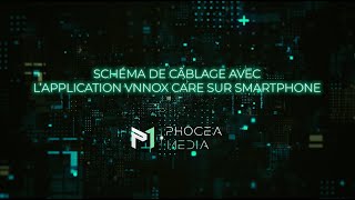 Schéma de cablage avec Vnnox Care sur smartphone [upl. by Sherrill]