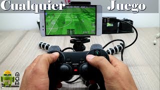 Usa un Gamepad USB o Bluetooth En Android Con Cualquier Juego Mapear un Gamepad [upl. by Sirroned]