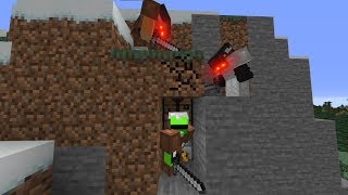 Minecraft Speedrunner VS 2 Hunters [upl. by Woodley672]