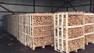 PROFESSIONAL 20  Pezzolato firewood processor with independent wood splitters in Latvia [upl. by Noda]