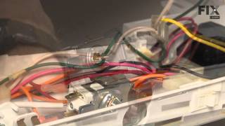 Whirlpool Refrigerator Repair – How to replace the Thermostat [upl. by Thorn445]