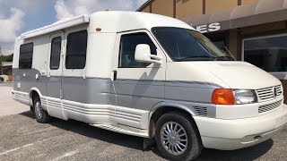 99 Volkswagen Rialta 22Q Class B RV Walk Through Tour ❗️SOLD❗️ [upl. by Alyce]