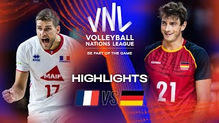 🇫🇷 FRA vs 🇩🇪 GER  Highlights Week 3  Mens VNL 2023 [upl. by Edana417]