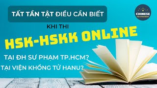 QUY ĐỊNH THI HSKK ONLINE TẠI NHÀ  ĐIỂM THI ĐH SP TPHCM KÈM TÀI LIỆU HƯỚNG DẪN PDF [upl. by Fiorenze]