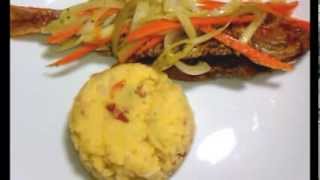 How To Make Jamaican Turn Tun Cornmeal [upl. by Lindon]